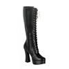 Pleaser - ELECTRA2020 Kniehoge laarzen - Zwart Product image